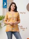 Lady Queen 3 By Kaya Summer Special Printed Ladies Short Top Wholesalers In Delhi
